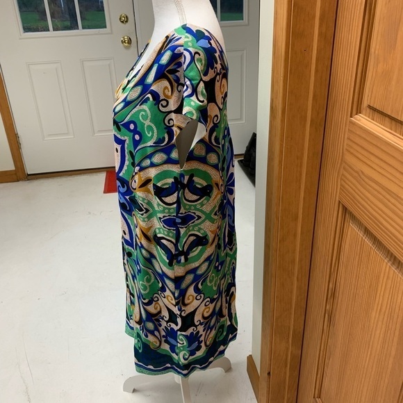 COPY - MAEVE ANTHROPOLOGIE shift dress SM 18in pit pit L-35 lined - Picture 3 of 5